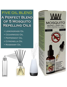 Aceite Repelente de Mosquitos W4W - 100% Esenciales 118 ml 2