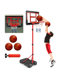 Aro de Baloncesto Ajustable ShyLizard 1.07m-1.88m para Niños
