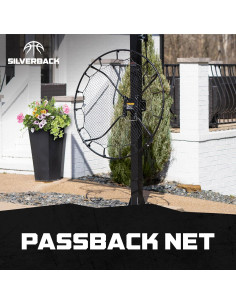 Red de Rebotar Multi-Deporte Silverback Lock n Rock 121.9 cm 2