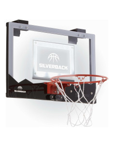 Aro de Baloncesto Mini Silverback con Luz LED 45.72 cm
