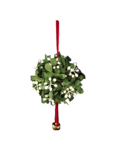 Adorno de Navidad Bola de Muérdago Kurt Adler J9846 23 cm