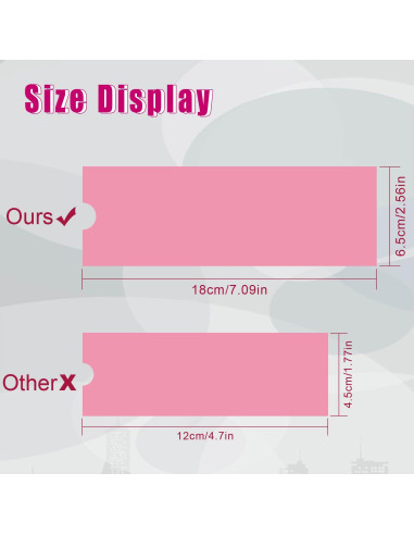 200 Fundas de Tatuaje Anghie + 6 Cintas de Agarre Rosa