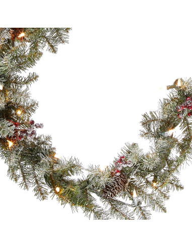 Guirnalda Navideña Artificial National Tree 2.74m Abeto Dunhill