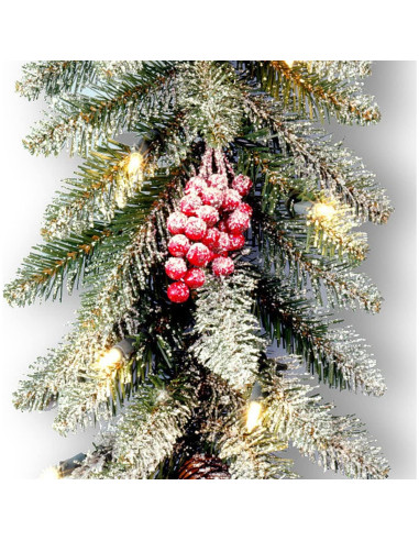 Guirnalda Navideña Artificial National Tree 2.74m Abeto Dunhill