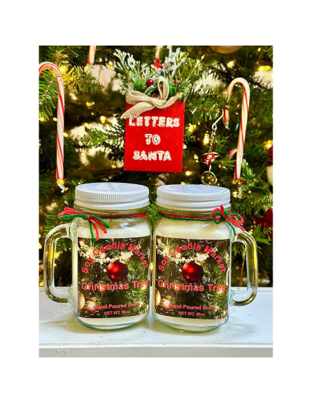 Vela Aromática de Soja SOY CANDLE MARKET 453.6 g Aroma Pino