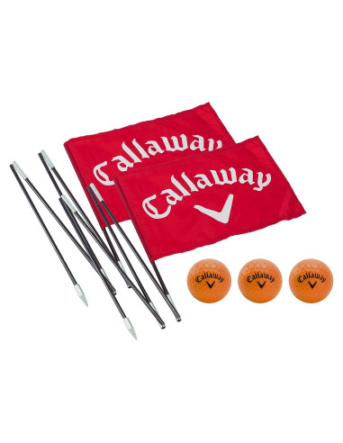 Banderas de Golf Callaway para Jardín, 2 Postes 1.98m