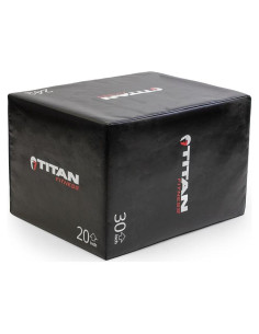 Caja de Salto Plyo Titan Attachments 3 en 1 50.8/61/76.2cm