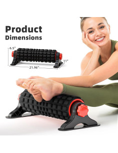 Rodillo de Espuma Firme Booche 55.88x27.94 cm para Ejercicio 2