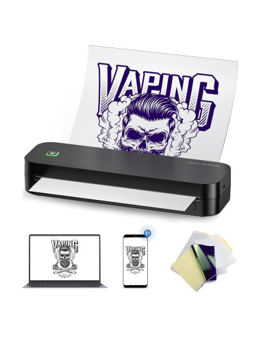 Impresora de Tatuajes BIOMASER Inalámbrica Bluetooth 1,23 kg