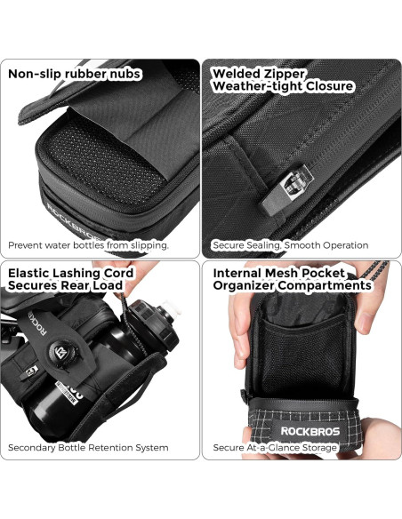 Bolsa de Sillín ROCKBROS 30130091001 Resistente al Agua