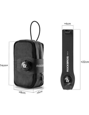 Bolsa de Sillín ROCKBROS 30130091001 Resistente al Agua