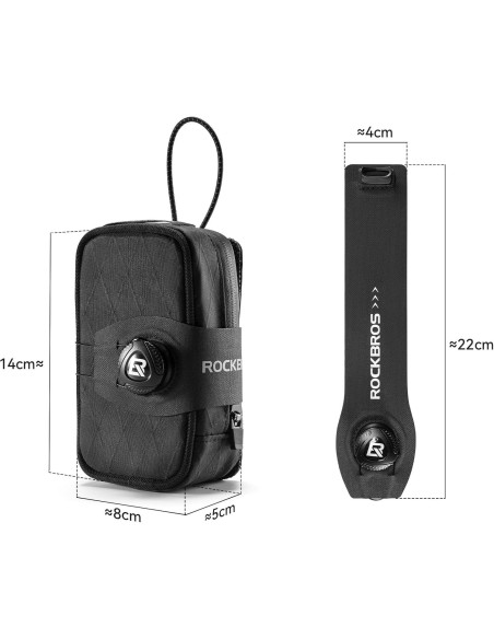 Bolsa de Sillín ROCKBROS 30130091001 Resistente al Agua