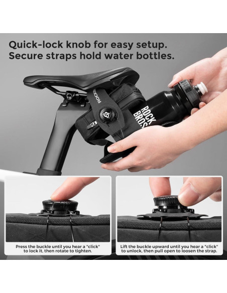 Bolsa de Sillín ROCKBROS 30130091001 Resistente al Agua