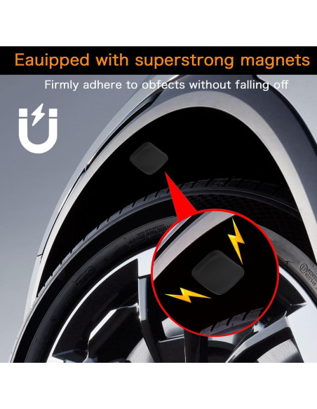 Rastreador GPS Magnético Impermeable JNLIK para Vehículos