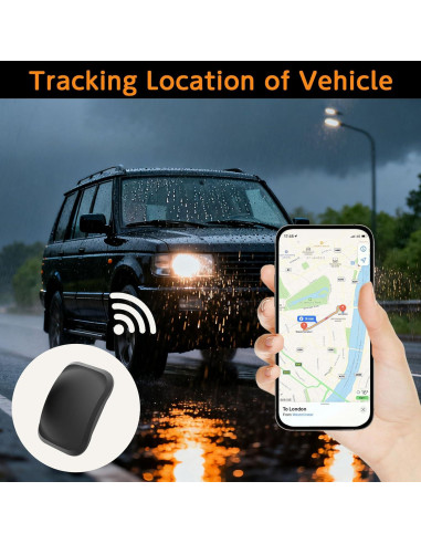 Rastreador GPS Magnético Impermeable JNLIK para Vehículos