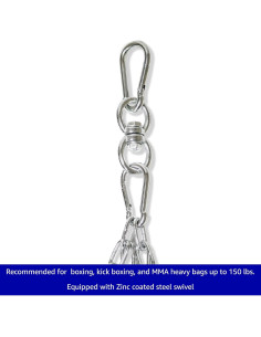 Soporte giratorio para bolsa de boxeo Trademark Innovations 49.5 cm 2