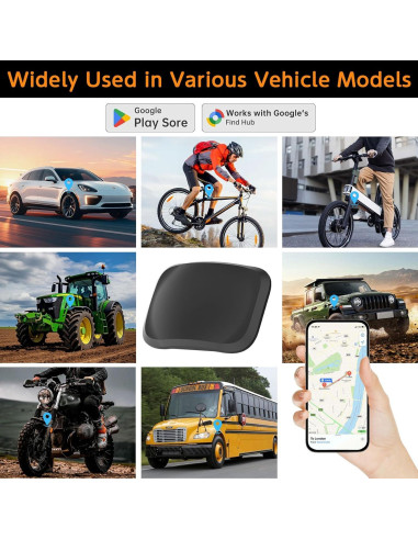 Rastreador GPS Magnético Impermeable JNLIK para Vehículos