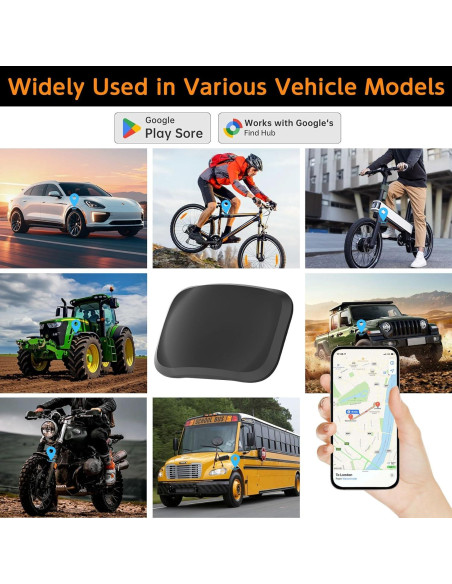 Rastreador GPS Magnético Impermeable JNLIK para Vehículos