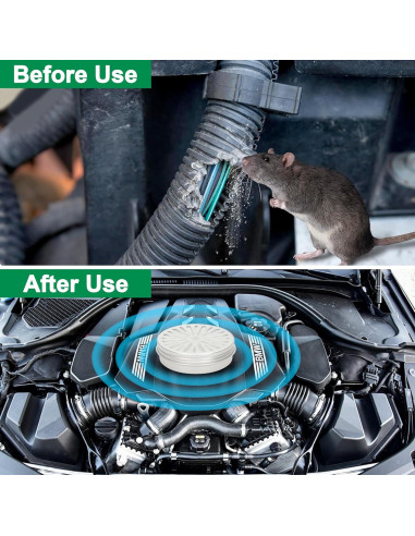 Paquete de 6 Repelentes de Ratones de Menta Crobirware