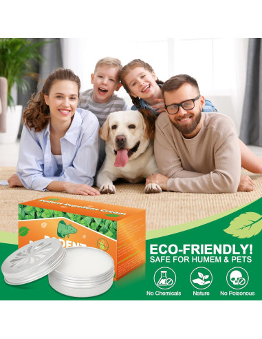 Paquete de 6 Repelentes de Ratones de Menta Crobirware