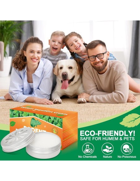 Paquete de 6 Repelentes de Ratones de Menta Crobirware