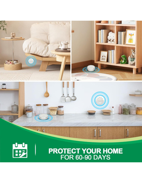 Paquete de 6 Repelentes de Ratones de Menta Crobirware