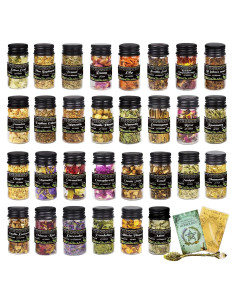 Kit de Brujería Ainswei 30 Hierbas y Flores Secas 1.02kg