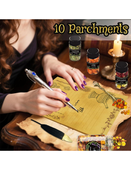 Kit de Brujería Ainswei 30 Hierbas y Flores Secas 1.02kg