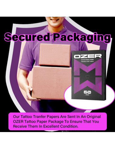 Papel de Transferencia para Tatuajes OZER A4 x 50 Hojas
