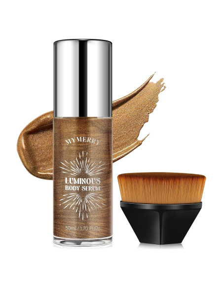 Aceite Brillante para el Cuerpo MYMERRY 50ml Bronceador Hidratante