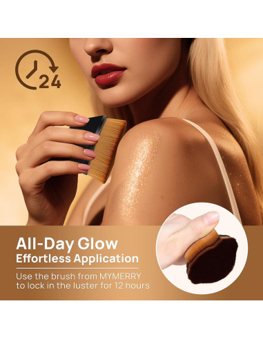 Aceite Brillante para el Cuerpo MYMERRY 50ml Bronceador Hidratante