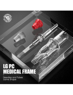 Cartuchos Agujas Dragonhawk Extreme 50Pcs Mixtos 1003RL 1005RL 2