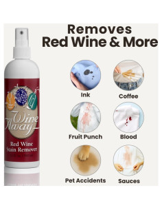 Removedor de Manchas de Vino Tinto Wine Away - 340g Spray 2