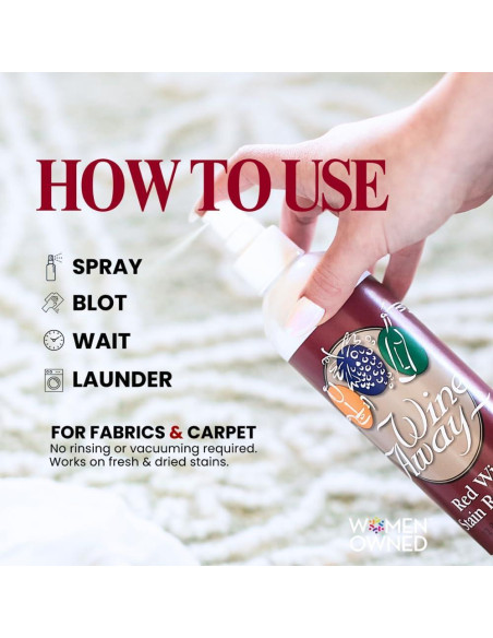 Removedor de Manchas de Vino Tinto Wine Away - 340g Spray