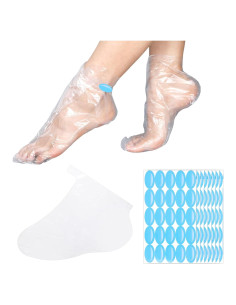 400 Fundas Plásticas Desechables para Pies Keggaen - Pedicura Spa