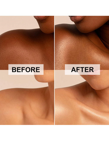 Aceite Brillante Corporal Lezero 30ml Diamante Platino Hidratante