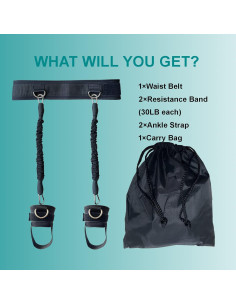 Entrenador de Salto Vertical CORECISE 30LB para Baloncesto 2