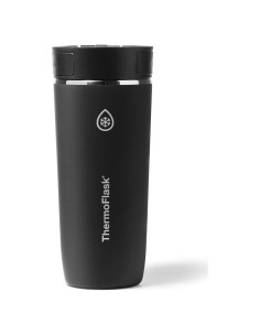 Taza de Viaje ThermoFlask 0.47L Acero Inoxidable Aislada Negra