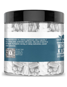 Extracto de Frijol Blanco Earthborn Elements 200 Cápsulas Puro 2