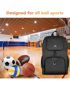 Mochila Deportiva MATEIN 35L para Baloncesto y Fútbol 2
