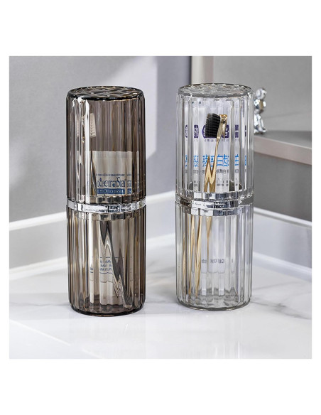 Estuche de Viaje para Cepillo y Pasta de Dientes FQDGTFA 2pcs