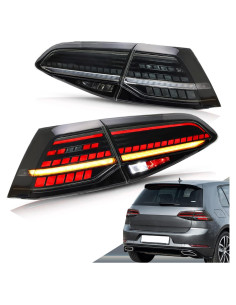 Luces Traseras VLAND Ahumadas para Golf MK7 MK7.5 2012-2020
