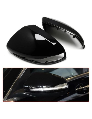 Tapa de Espejo Retrovisor Lateral Fouedy para Benz Clase C E GLC 2016-2020