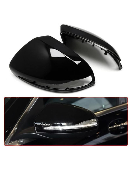 Tapa de Espejo Retrovisor Lateral Fouedy para Benz Clase C E GLC 2016-2020