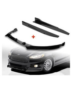 Kit Carrocería Spoiler Lip 3 Piezas + Difusor 2 Piezas Ford Fusion 2013-2016