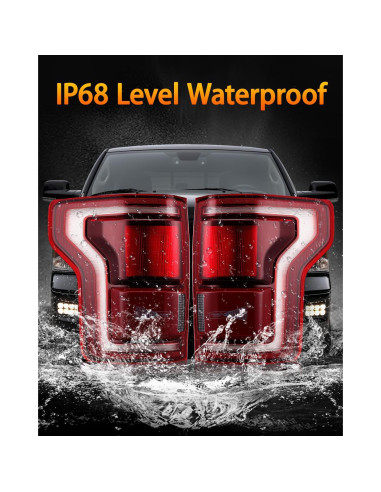 Luces Traseras LED OKLPF para Ford F150 2017-2020 Lado Izquierdo