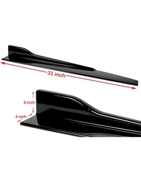 Kit Carrocería Spoiler Lip 3 Piezas + Difusor 2 Piezas Ford Fusion 2013-2016