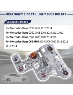 Soporte de Bombilla Luz Trasera Derecha Magimaker C-Class 2008-2014 2