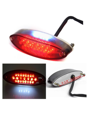 Luz Trasera Universal 28 LEDs MISS MOLY para Motocicleta