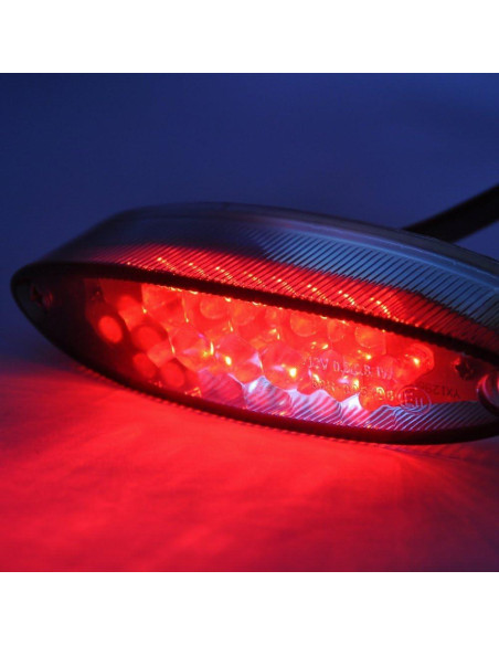 Luz Trasera Universal 28 LEDs MISS MOLY para Motocicleta